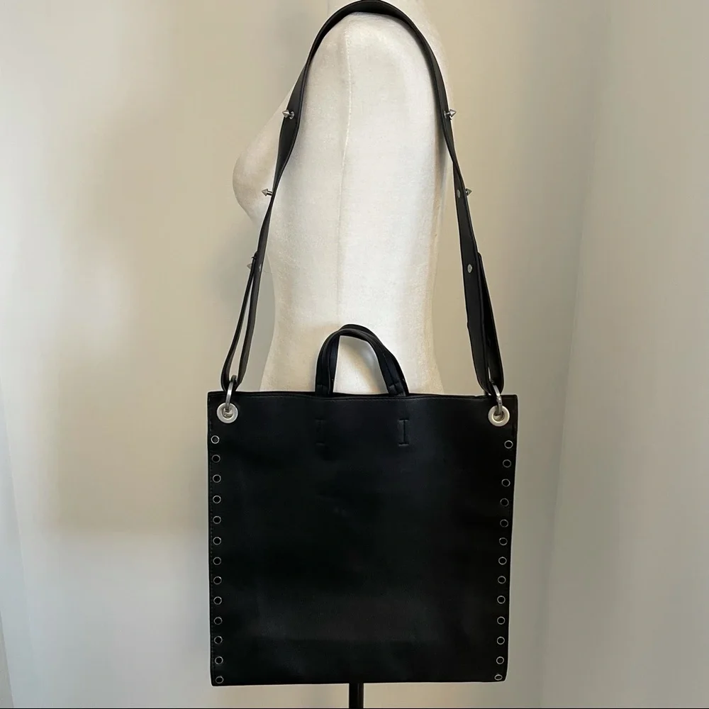 Zara polyurethane square bag - Picture 1 of 3